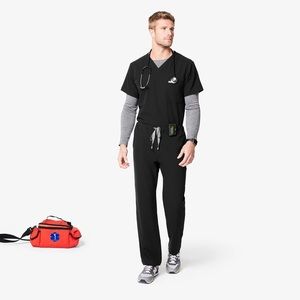 Figs | Pisco™ Basic Scrub Pants | Black | Medium